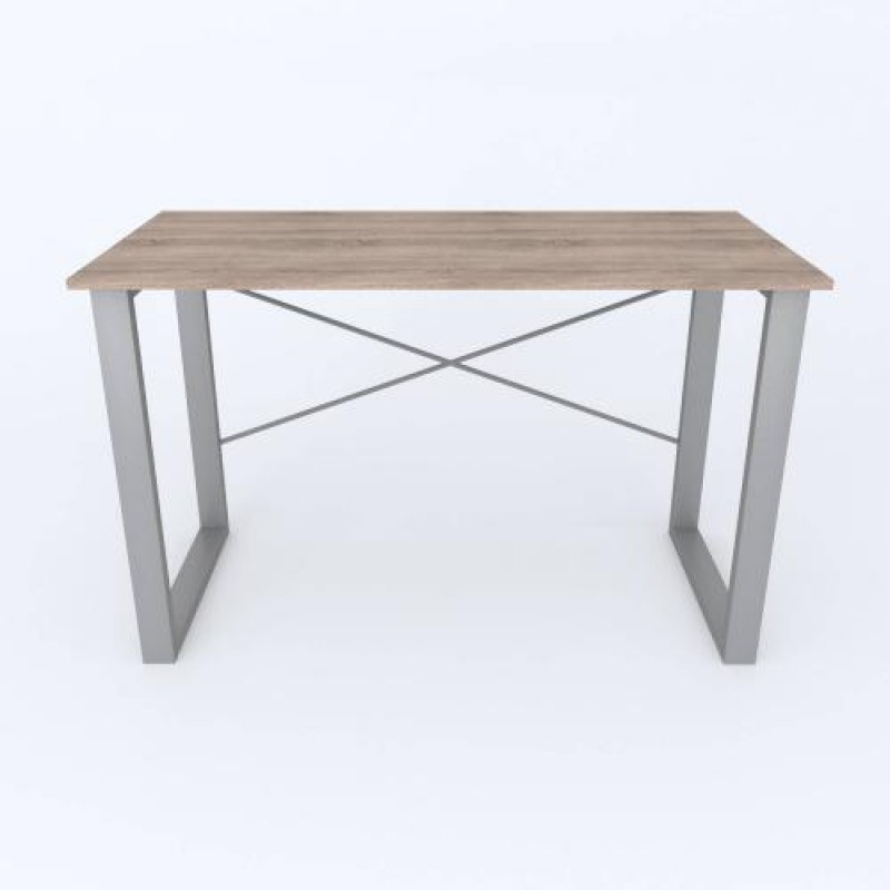 Письмовий стіл Ferrum-decor Драйв 750x1200x700 Сірий метал ДСП Дуб Сонома Трюфель 16 мм (DRA096)