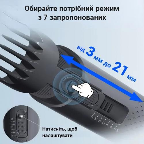 Тример універсальний Xiaomi Riwa RA-6115 Grey