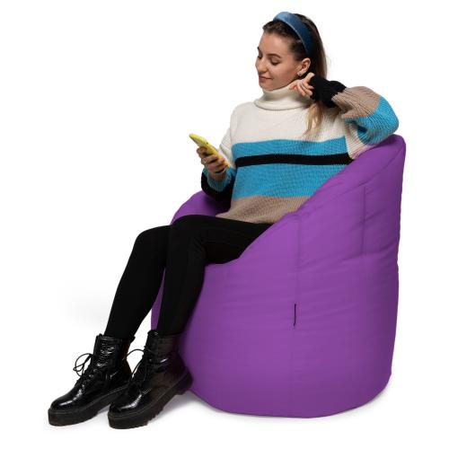 Крісло Мішок Міо Оксфорд 75х80 Студія Комфорту Фіолетовий Крісло Мішок Міо Оксфорд 75х80 Студія Комфорту Фіолетовий