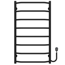 Рушникосушарка електрична Трапеція П8 500х900 Deffi Чорний EF16 (C.TR.90.50.8.E.B.R.5)