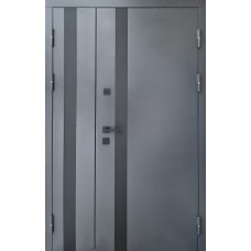 Вхідні двері Вега Метал/МДФ Антрацит Ваш ВиД 1200х2050х90 Ліве/Праве