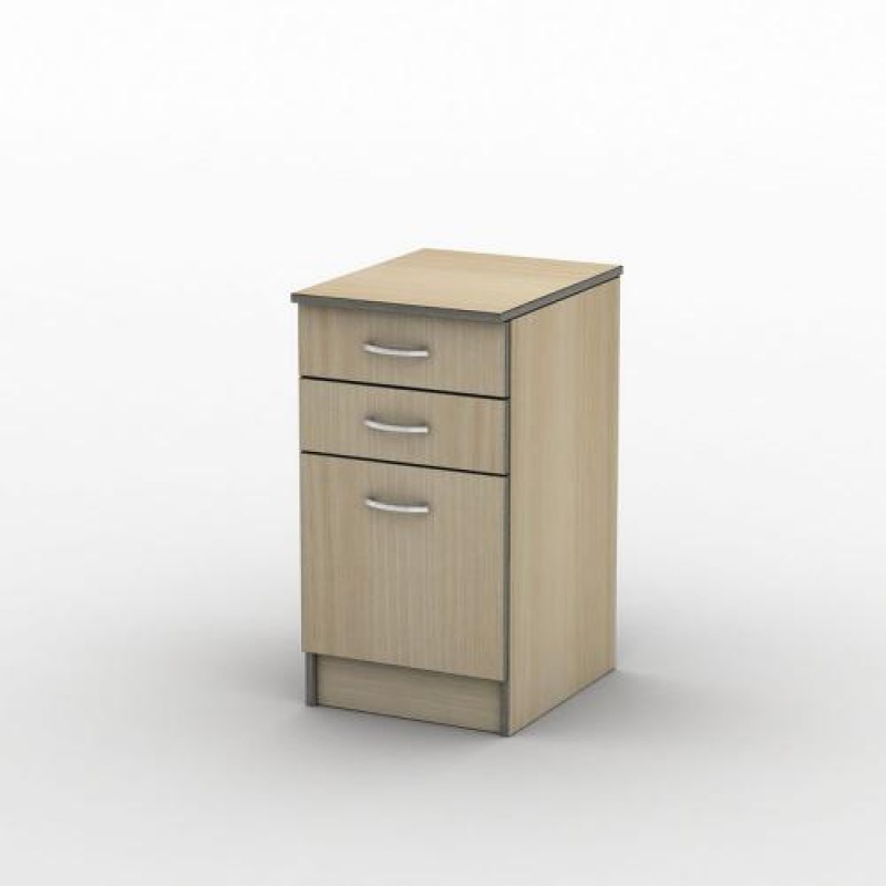Тумба офісна Тиса Мебель ТК Бук 75x60x40 см