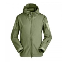 Тактична куртка Soft Shell Lesko A001 Green 4XL 4255-26766 Тактична куртка Soft Shell Lesko A001 Green 4XL 4255-26766