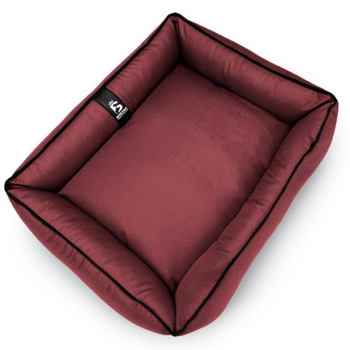 Лежак ліжко для собак та котів EGO Bosyak Waterproof M 75х65 Бордовий (спальне місце для собак та котів) Лежак ліжко для собак та котів EGO Bosyak Waterproof M 75х65 Бордовий (спальне місце для собак та котів)