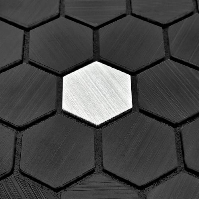 Самоклеюча алюмінієва плитка Sticker Wall 300х300х3 мм Різнокольоровий (SW-00001929)