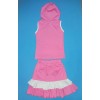 Літній комплект костюм для дівчинки Mine 86-92 см Рожевий (ю130) в інтернет супермаркеті PbayMarket!
