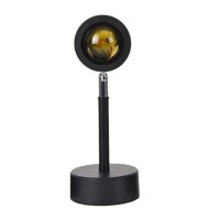 Проекційна настільна LED лампа RIAS Sunset Lamp Захід сонця USB 5W (3_01499)