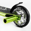Самокат трюковий Best Scooter Spider HIC-система пеги алюмінієвий диск та дека колеса PU 100 кг Green (107488)
