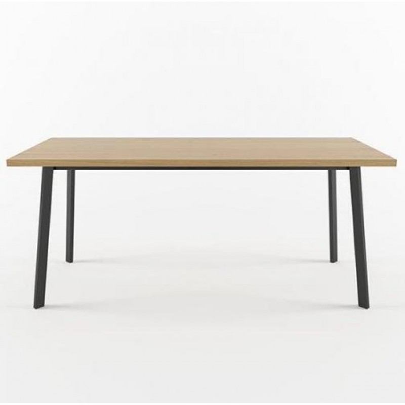 Обідній стіл у стилі Loft NS-1115 780x1800x700 мм Черный