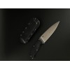 Ніж туристичний Gorillas BBQ 2-2392 20 см Чорний (KN1042)