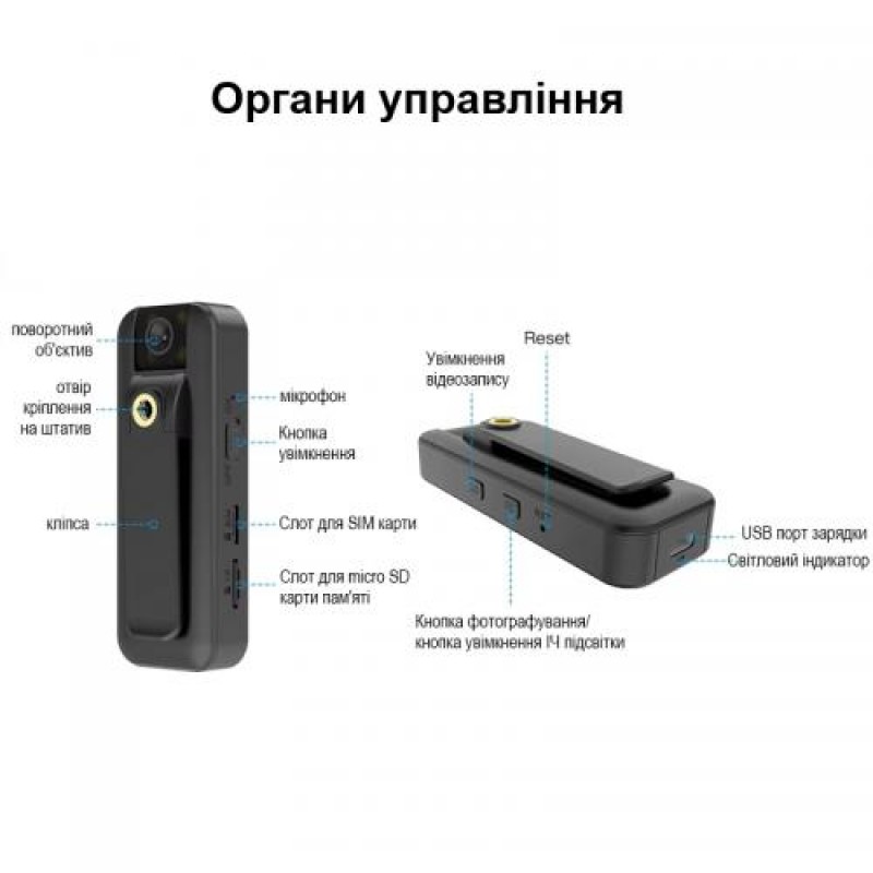 4G боді камера VSTARCAM CB77-4G (101131)