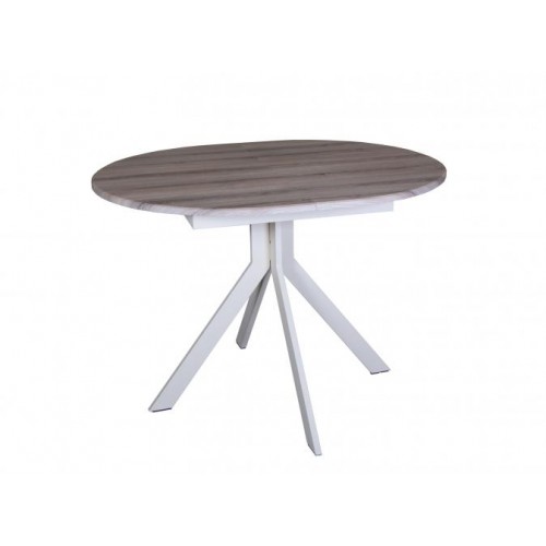 Стіл Max's furniture Мічіган 90х110/150х75 см Ясень + Бежевий Стіл Max's furniture Мічіган 90х110/150х75 см Ясень + Бежевий