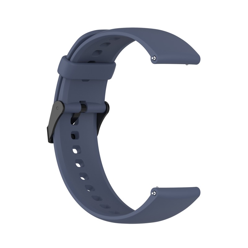 Ремінець силіконовий для годинника універсальний BeWatch HW 22 мм Сірий