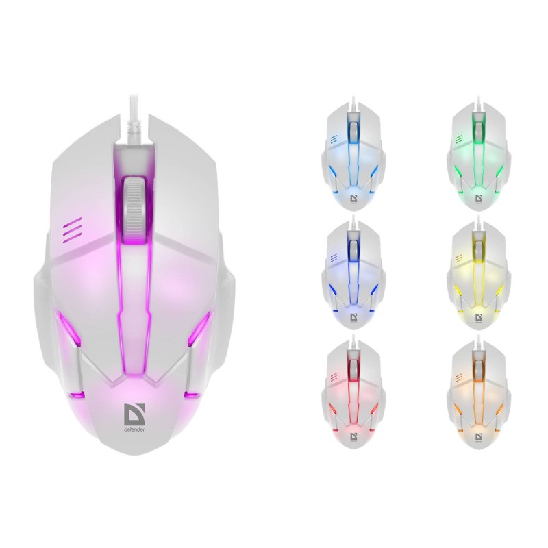 Миша Defender Host MB-982 Білий (52983)