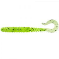 Приманка силікон FishUp Vipo 2in #055-Chartreuse/Black 10061116