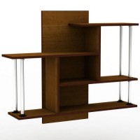 Полиця навісна Тиса Мебель ПУ-11 Яблоня локарно-темна 860x240x1050 мм Полиця навісна Тиса Мебель ПУ-11 Яблоня локарно-темна 860x240x1050 мм