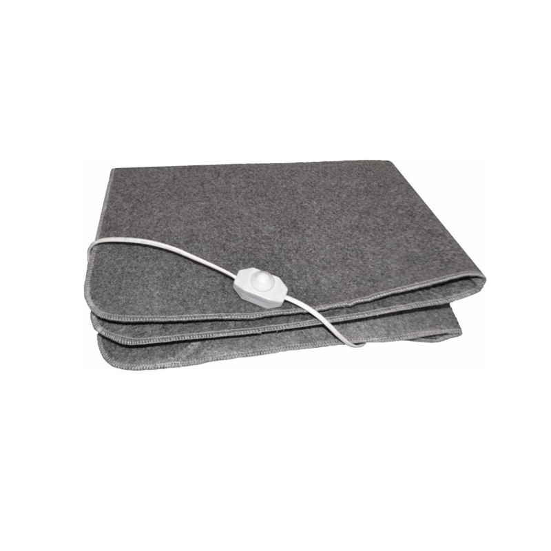 Електропростирадло Теплий Пан ЕКН-3/220 100 х 70 см Сірий (iz00102)