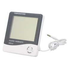Термометр багатофункціональний Sinometer HTC-2, гігрометр, годинник, будильник, календар, зовнішній датчі