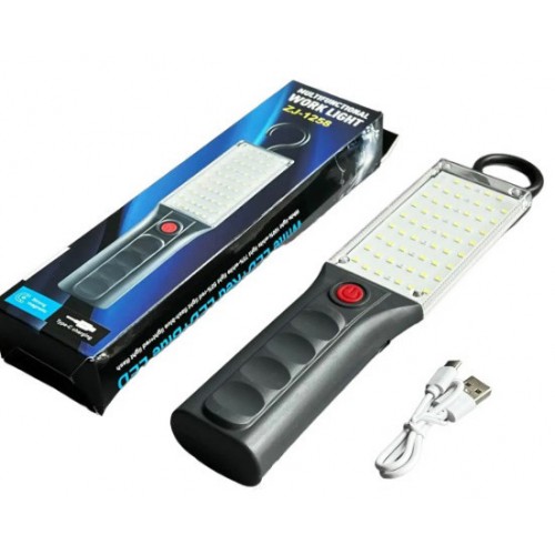 Ліхтар аварійний RIAS ZJ-1258 70LED з магнітом та гачком Black (3_8109) Ліхтар аварійний RIAS ZJ-1258 70LED з магнітом та гачком Black (3_8109)