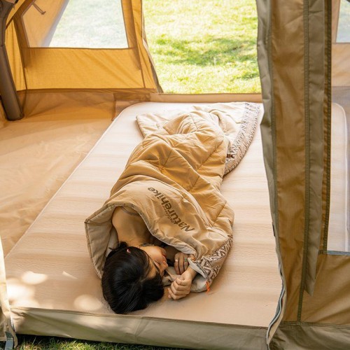 Спальний мішок Naturehike L150 NH20MSD05 правий 190x75 см Бежевий (2242749354)