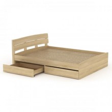 Ліжко Модерн 160 + 2 ящики Компанит дуб сонома