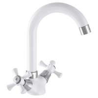 Змішувач для кухні MIXXUS OMEGA 275 Білий (MI2767) Змішувач для кухні MIXXUS OMEGA 275 Білий (MI2767)