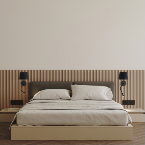 Бра TK Lighting Maja 40x19 см Чорний (TK10081) Бра TK Lighting Maja 40x19 см Чорний (TK10081)