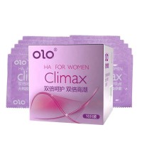Презервативи Olo CLIMAX з точками з гіалуроновою кислотою 10 шт