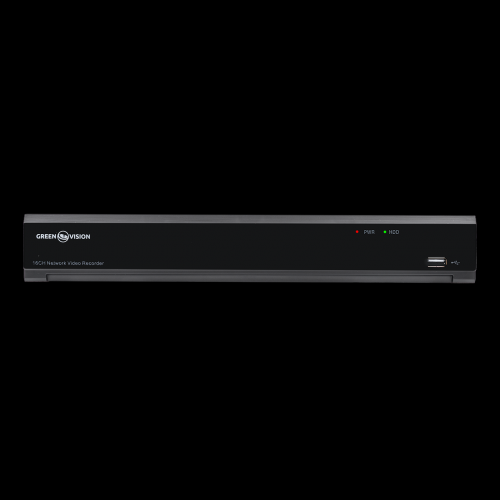 IP відеореєстратор 16-канальний 12MP NVR GreenVision GV-N-I017/16 (A) IP відеореєстратор 16-канальний 12MP NVR GreenVision GV-N-I017/16 (A)