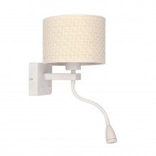 Бра Candellux Polo 18x44 см Білий (21-27665)