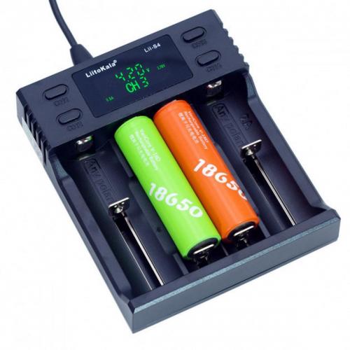 Зарядний пристрій для акумуляторів Liitokala Lii-S4 Зарядний пристрій для акумуляторів Liitokala Lii-S4