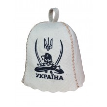 Банна шапка Luxyart Козак One Size білий LA-746
