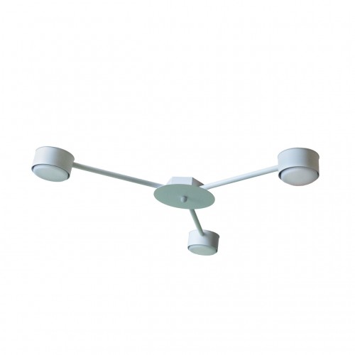 Люстра стельова MSK Electric Copter 3 плафони GX53 NL 8040-3 WH Білий 618701