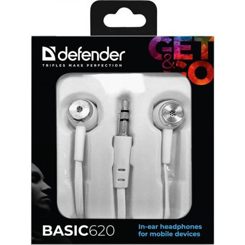 Навушники Defender Basic-620 White (63625) (6488934) в інтернет супермаркеті PbayMarket!