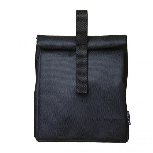 Термосумка lunch bag Ролтоп VS Thermal Eco Bag Чорна Термосумка lunch bag Ролтоп VS Thermal Eco Bag Чорна