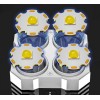 Ліхтар ручний Police X509/L-S03-4LED 3030+COB з/в USB-micro Чорний ABS пластик (X509)