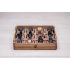Бокс для зберігання наручних годинників ecoWalnut 7х35х26.5 см