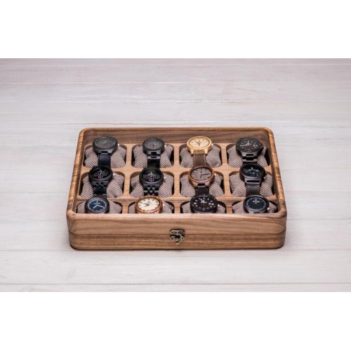 Бокс для зберігання наручних годинників ecoWalnut 7х35х26.5 см Бокс для зберігання наручних годинників ecoWalnut 7х35х26.5 см