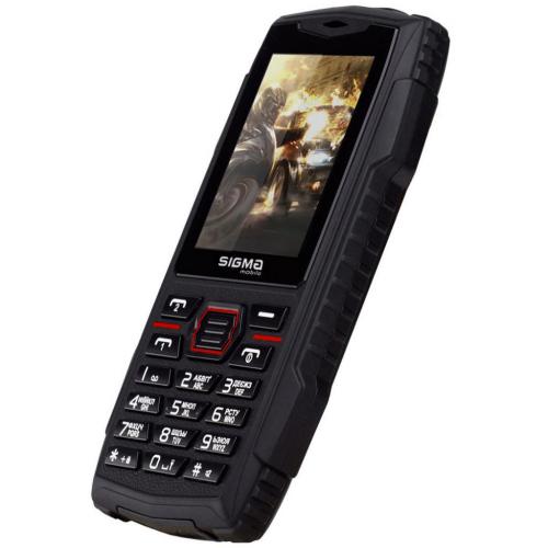 Мобільний телефон Sigma X-treme AZ68 Black Red (4827798374924) в інтернет супермаркеті PbayMarket!