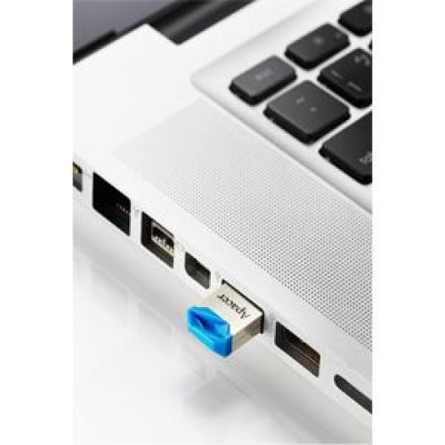 Флеш-накопичувач USB 32GB Apacer AH111 Silver/Blue (AP32GAH111U-1) в інтернет супермаркеті PbayMarket!