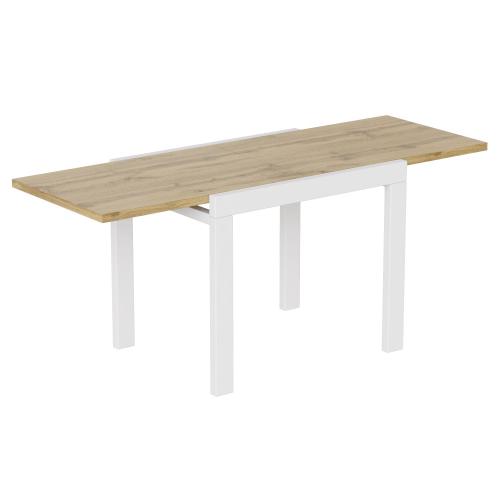 Стіл-трансформер Art in Head Kors 690x750x890 Дуб крафт золотий/Білий (TB17120000100) Стіл-трансформер Art in Head Kors 690x750x890 Дуб крафт золотий/Білий (TB17120000100)