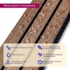 Декоративна PS рейка Sticker Wall 122*2900*12мм (D) SW-00001739