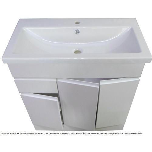 Тумба The MIX Т96 з керамічним умивальником Комо 100 см