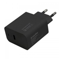 Зарядний пристрій ColorWay (Type-C PD + USB QC3.0) Black (CW-CHS023PD-BK) Зарядний пристрій ColorWay (Type-C PD + USB QC3.0) Black (CW-CHS023PD-BK)
