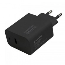 Зарядний пристрій ColorWay (Type-C PD + USB QC3.0) Black (CW-CHS023PD-BK) Зарядний пристрій ColorWay (Type-C PD + USB QC3.0) Black (CW-CHS023PD-BK)