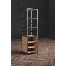 Стелаж для зберігання в стилі Loft NS-1679 2130x550x400 мм Черный