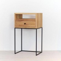 Нічна консоль у стилі Loft NS-1074 730x450x300 мм Черный Нічна консоль у стилі Loft NS-1074 730x450x300 мм Черный