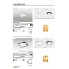 Точковий світильник AZzardo SLIM 9 SQUARE IP44 3000K AZ2833
