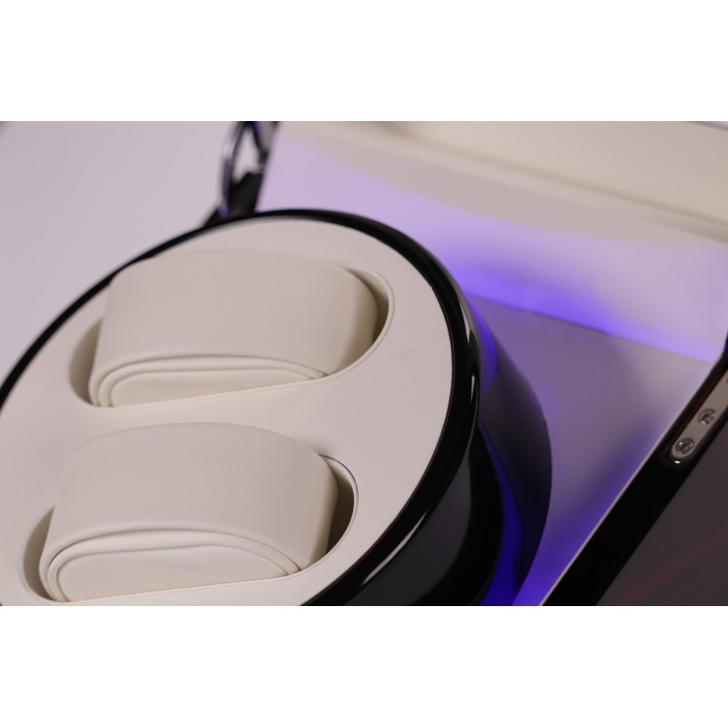 Скринька Craft для підзаводу 2-х годинників NM2/LBN/02 Чорний