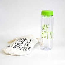 Пляшечка для води My Bottle у чохлі 500 мл Зелений